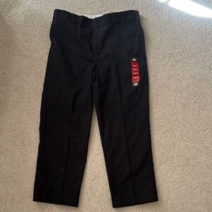 Dickies Men's Classic Black Dress Trousers